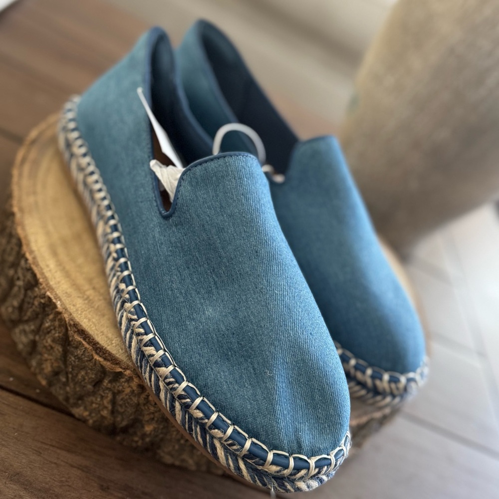 NWT Universal Thread Women's Blue Espadrilles - Picture 4 of 10